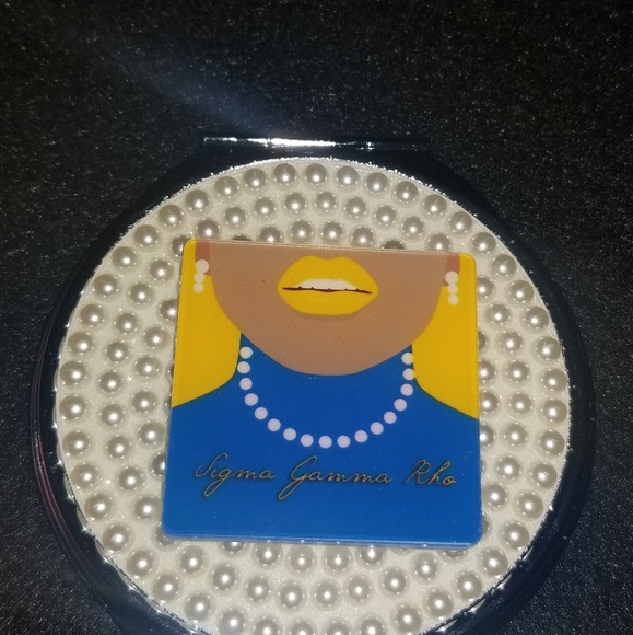 Sigma Gamma Rho inspired double sided mirror - Picture 1 of 2